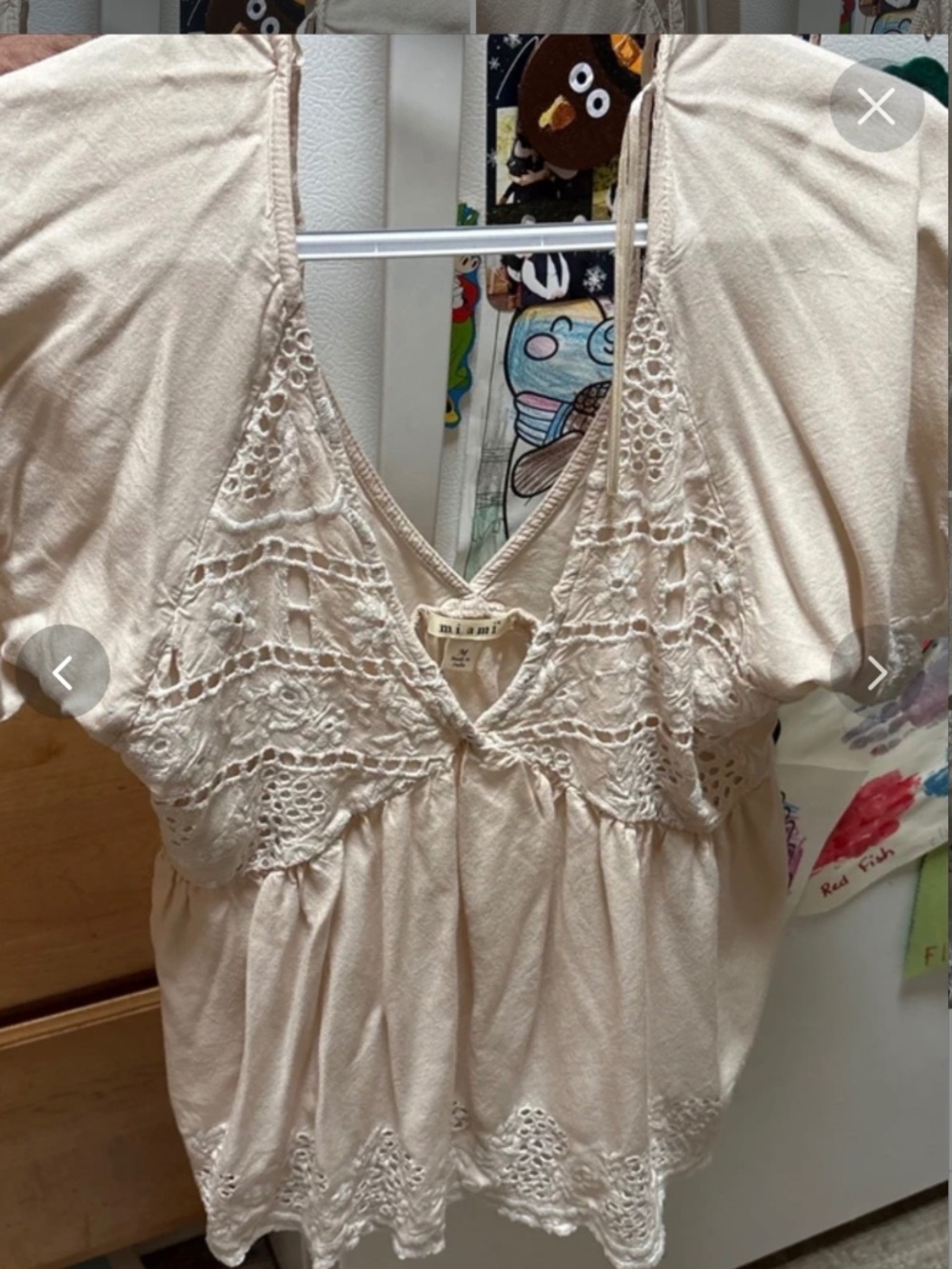 Size medium Miami top
